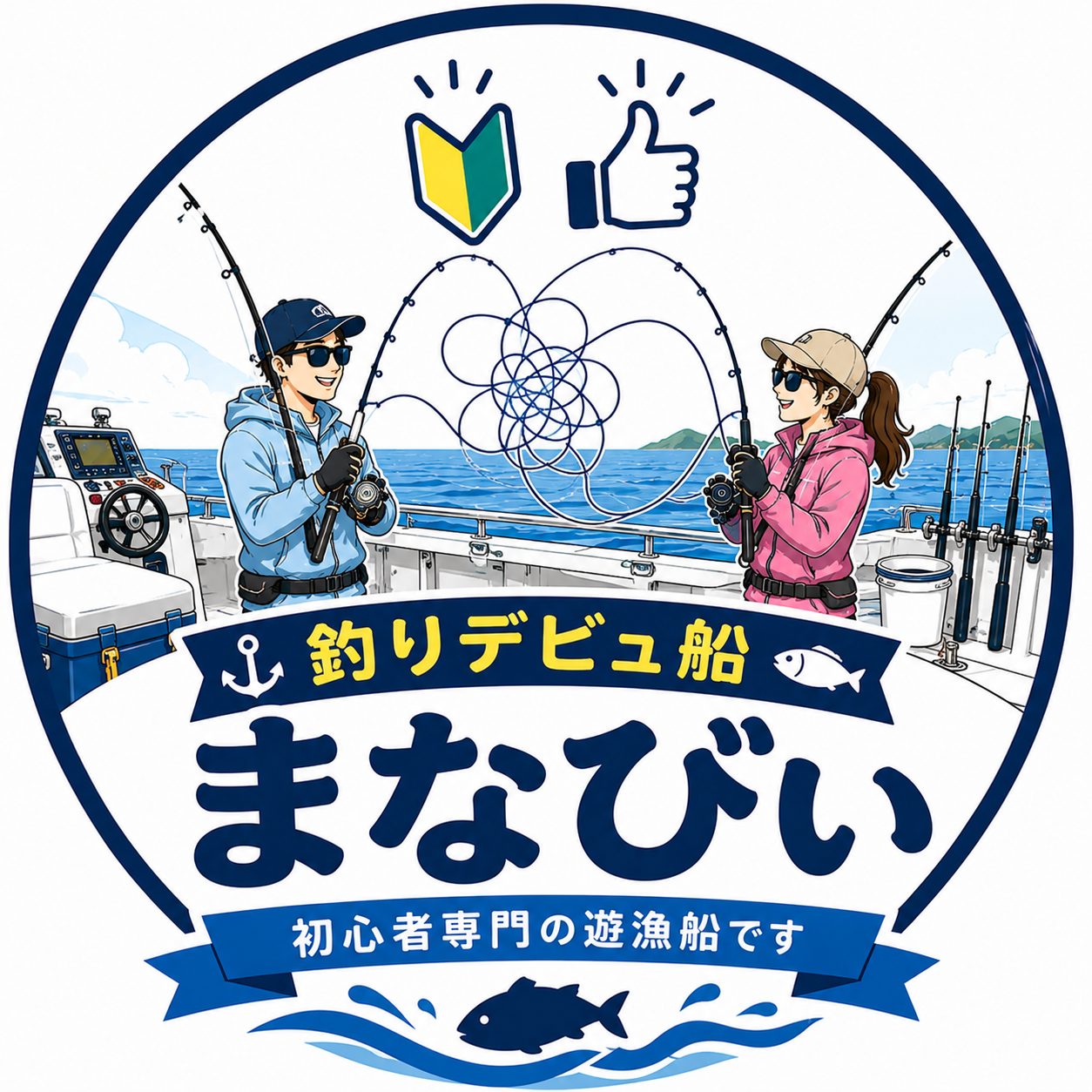 釣りデビュ船｜まなびぃ